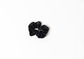 Lycra black scrunchie