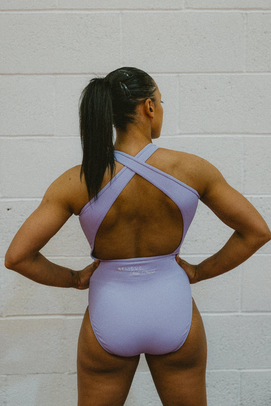 The Core Tank - Lilac Ribbed