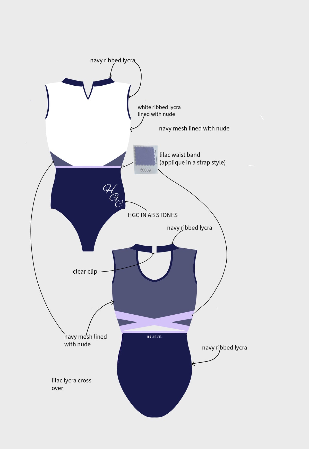 Performance Training leotard Huntingdon