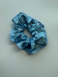 Light blue mystique scrunchie