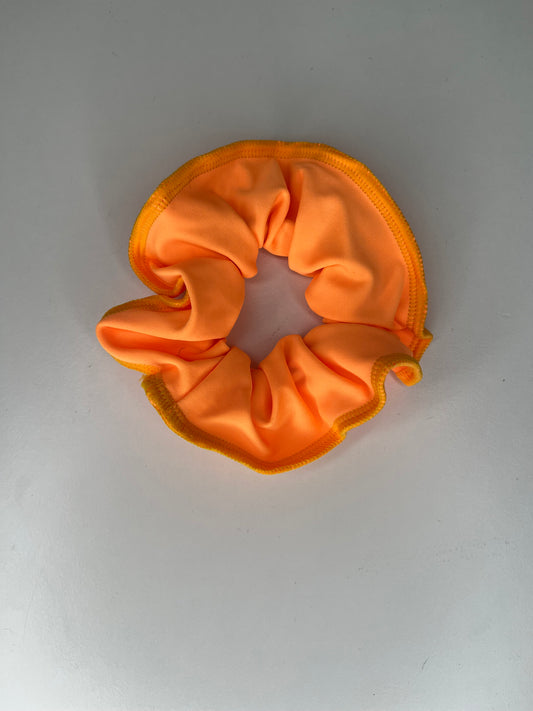 Orange scrunchie