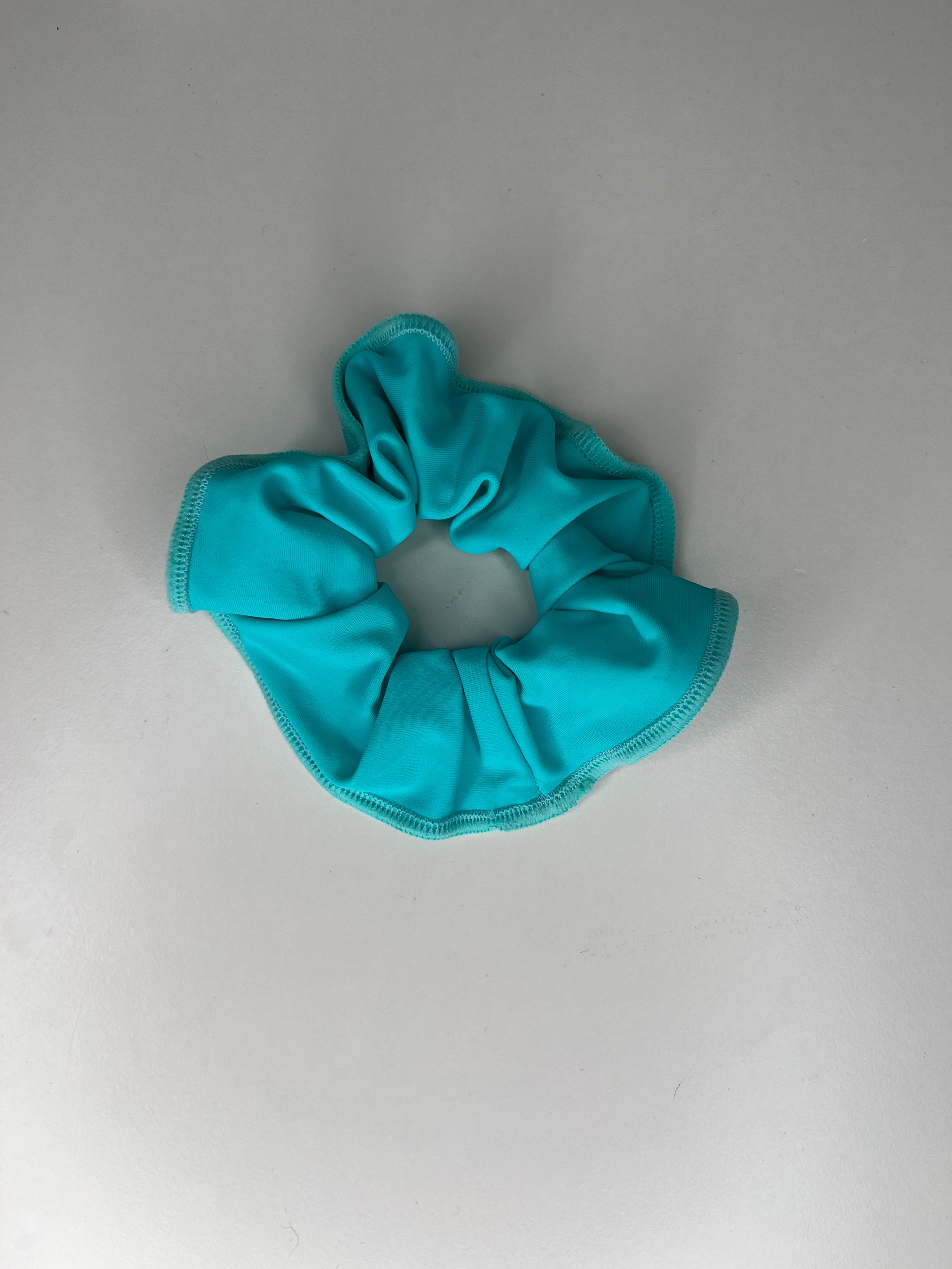Mint scrunchie