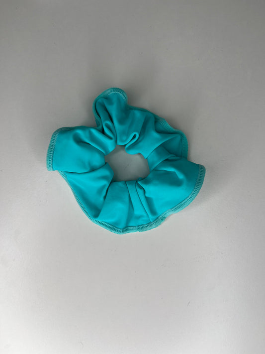 Mint scrunchie