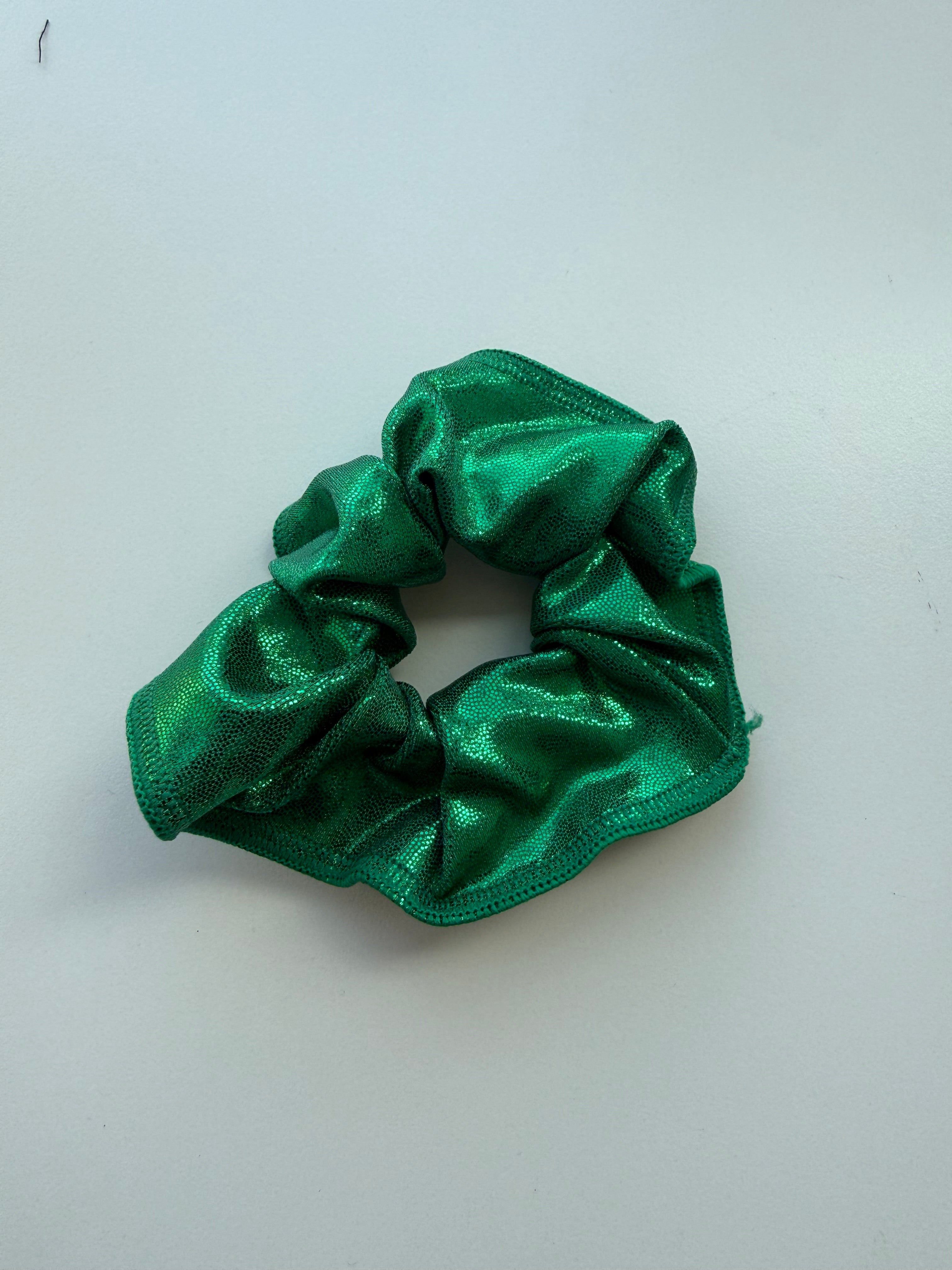 Green mystique scrunchie