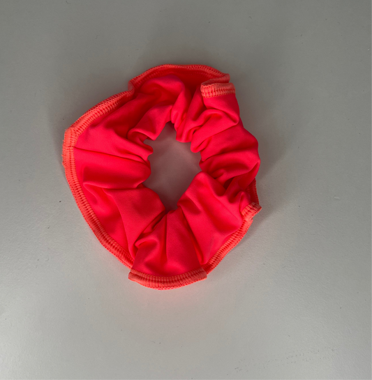 Coral scrunchie
