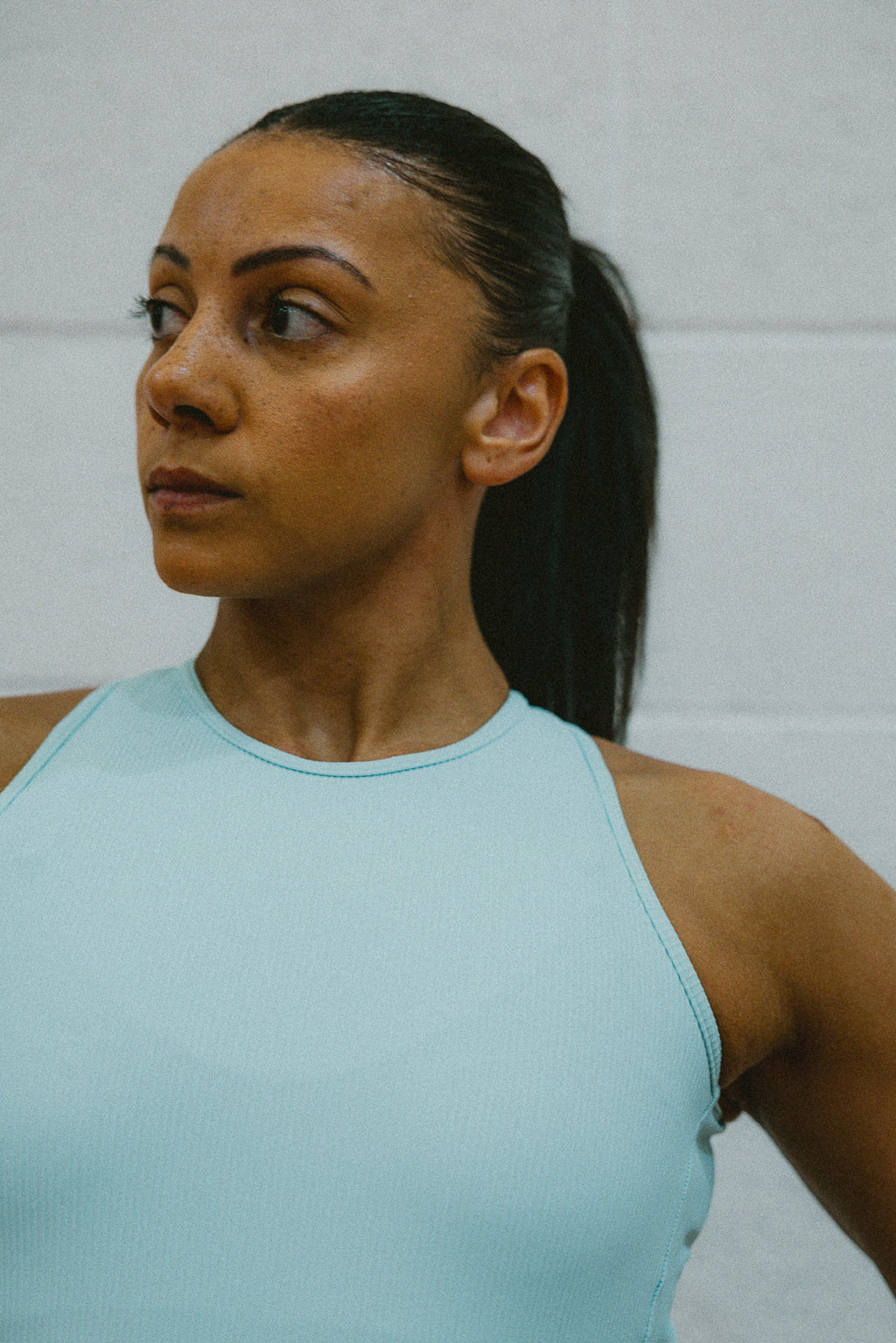 The Core Tank - Mint Ribbed
