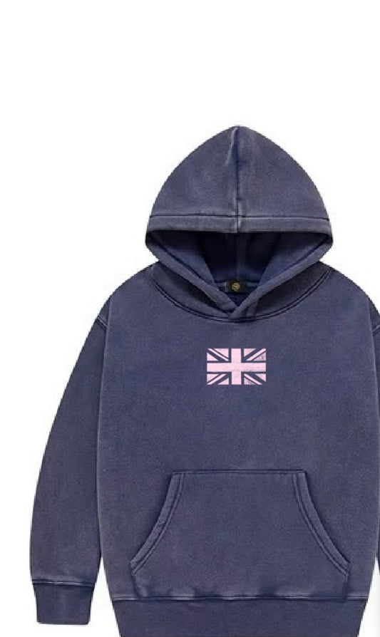 Navy & Pink Hoodie (PRE-ORDER)