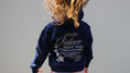 Carica l'immagine nel visualizzatore della galleria, Navy & Pink Hoodie
