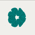 Load image into Gallery viewer, Teal scrunchie
