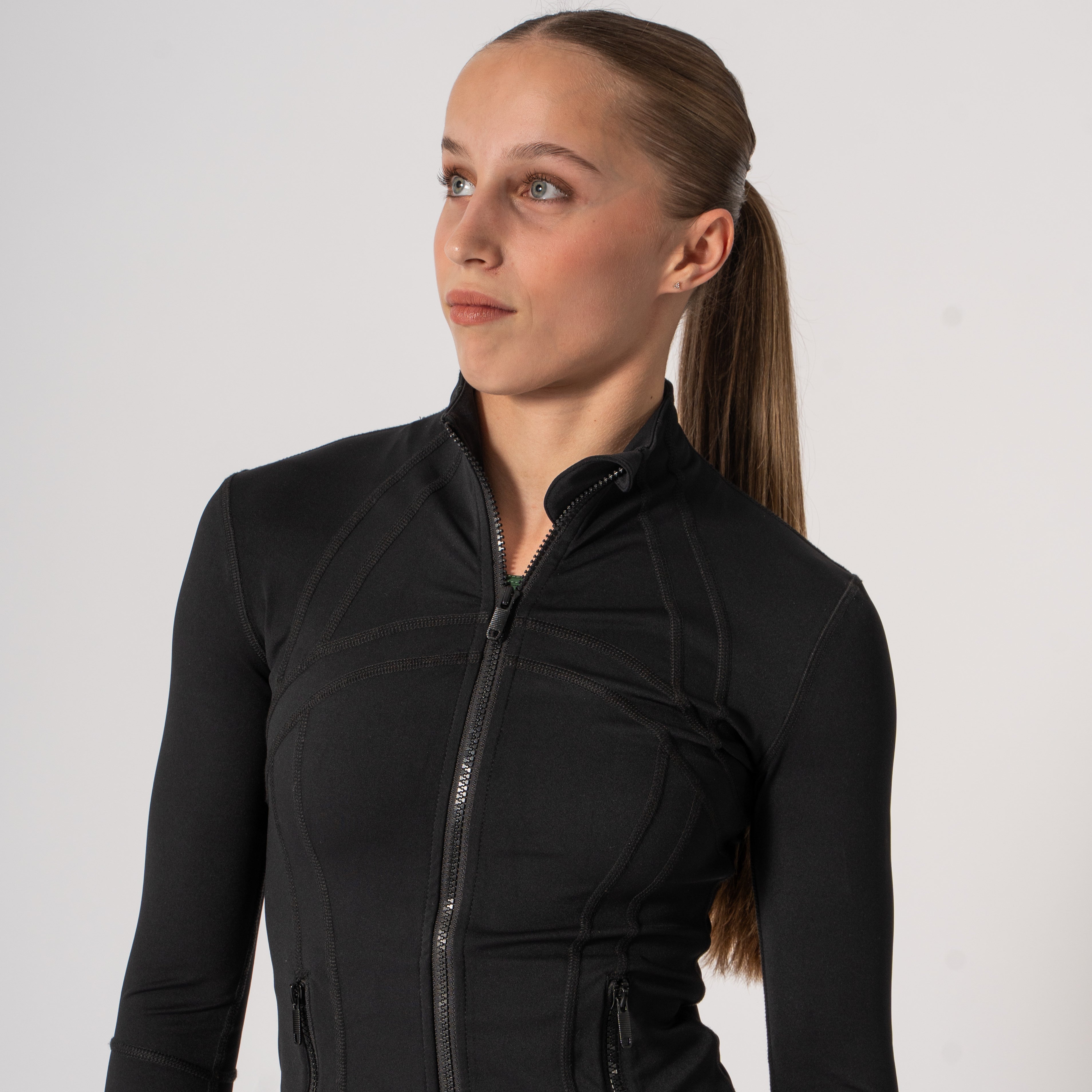 The front of the Georgia Spirit Academy Jacket