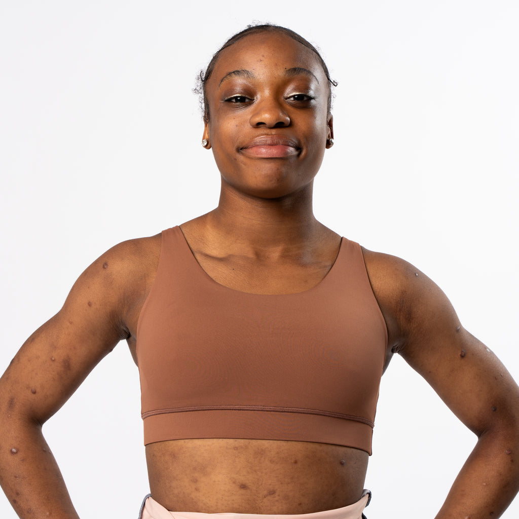The front of THE SPORTS BRA